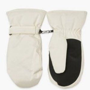 Colour Block Stripe Ski Mittens BOOHOO